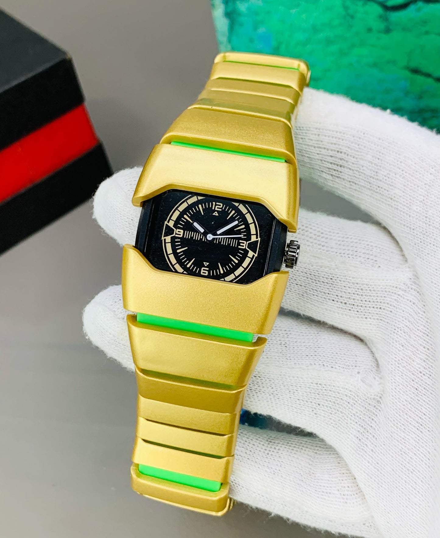 Nike Square Dial Men’s Watch – Modern & Bold Design