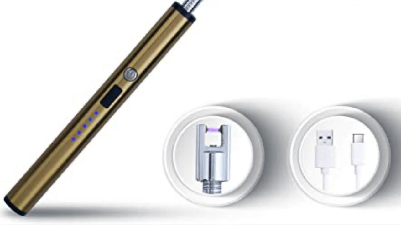 Rechargeable Electric USB Lighter – Windproof Arc Lighter