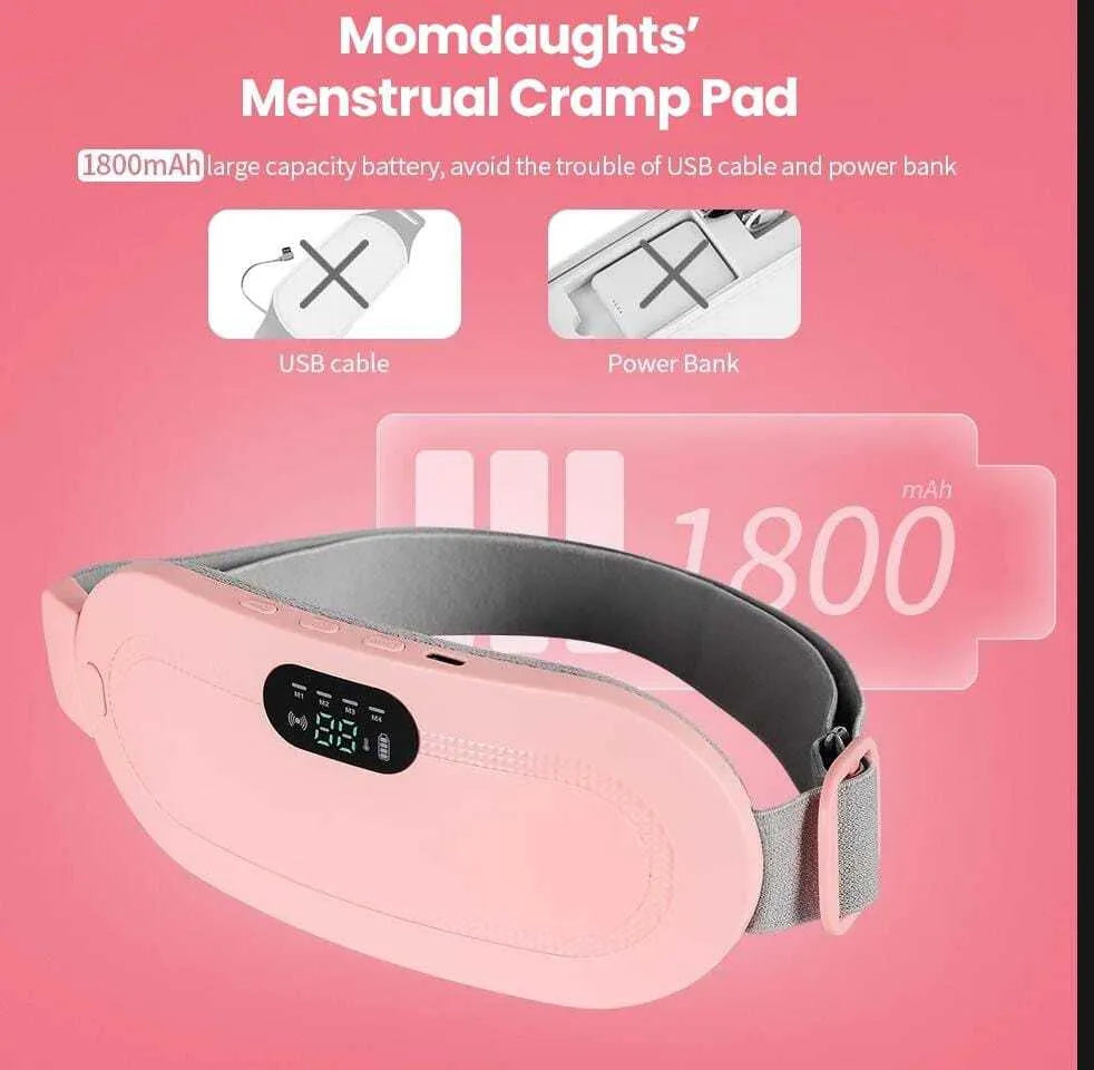 Period Pain Cramp Relief Belt -Massager machine