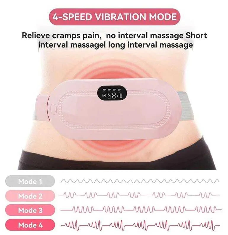 Period Pain Cramp Relief Belt -Massager machine