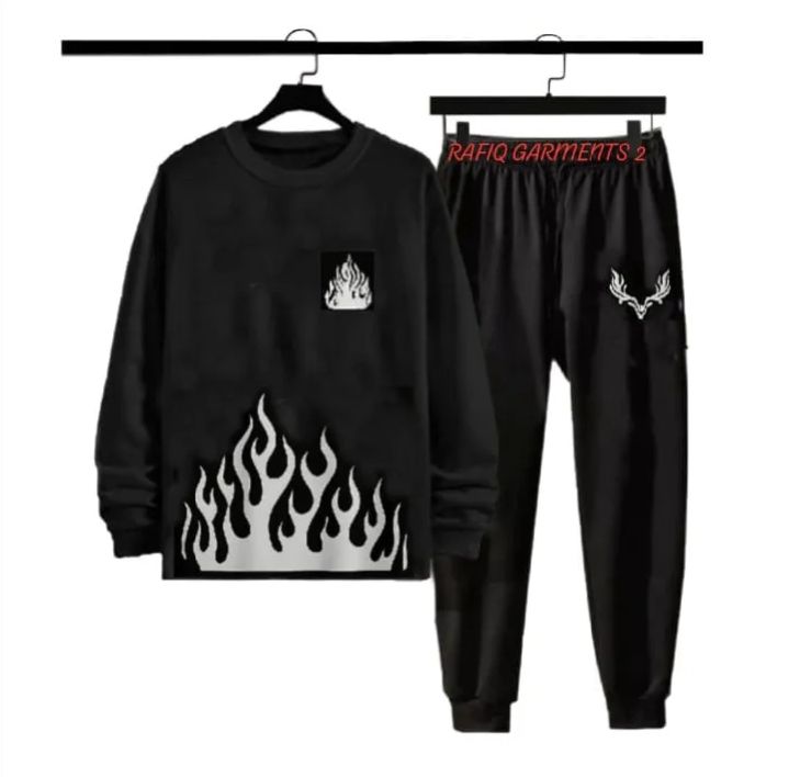 NEW ARRIVAL TRENDY FULL SLEEVE PREMIUM PRINTED TRACKSUIT FOR MEN