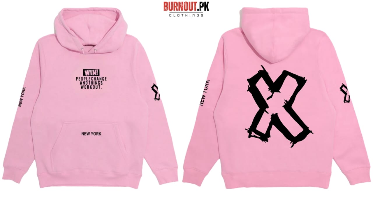NEW TRENDY WINTER COLLECTION PREMIUM QUALITY WIN X FRONT BACK PRINTED HOODIES