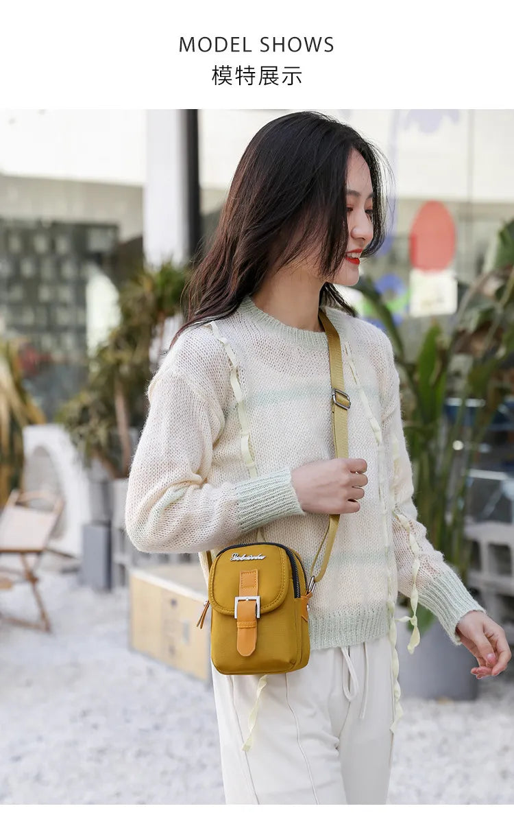 Louis Well Hot Selling Women Waterproof Nylon Crossbody Bags