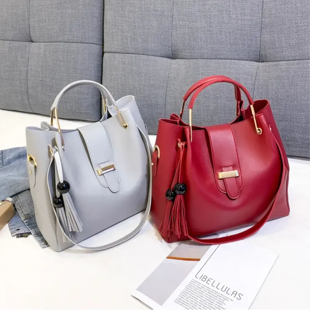 Womens Handbags with Long Shoulder with Ultimate Ladies Handbags Set 3 Piece Ladies