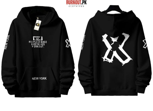 NEW TRENDY WINTER COLLECTION PREMIUM QUALITY WIN X FRONT BACK PRINTED HOODIES