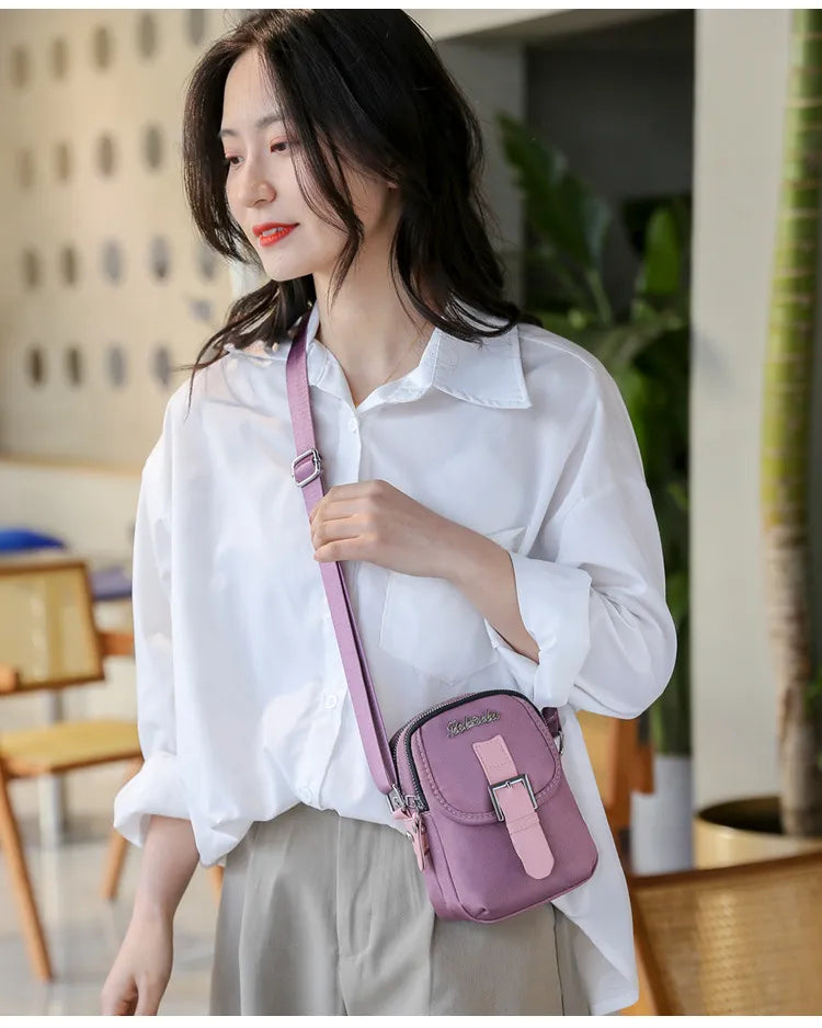 Louis Well Hot Selling Women Waterproof Nylon Crossbody Bags