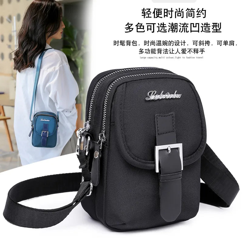 Louis Well Hot Selling Women Waterproof Nylon Crossbody Bags