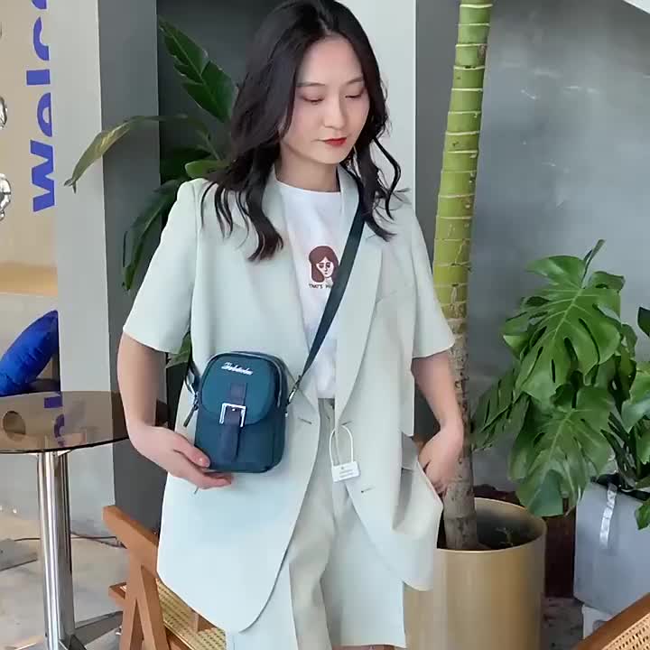 Louis Well Hot Selling Women Waterproof Nylon Crossbody Bags