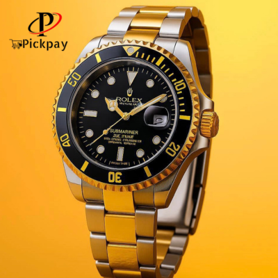 Rolex Submariner Luxury Black & Gold Colour